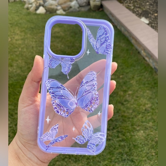 Butterfly printed iphone 14 pro Max case - Picture 5 of 10